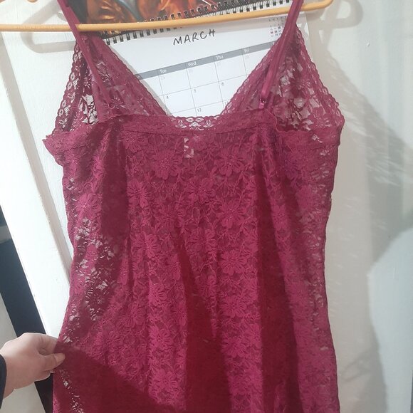 Women's Large Stretch Undress intimate Dark-Pink - Picture 3 of 8